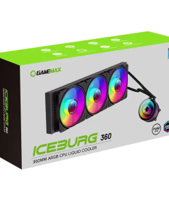 خنک کننده مایع پردازنده گیم مکس مدل GameMax IceBurg 360 Infinity Black